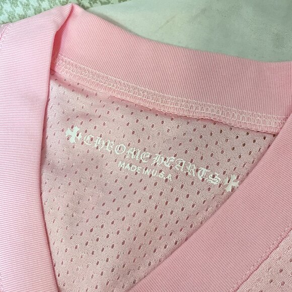 Pink Chrome Hearts Mesh Jersey - Picture 5 of 10